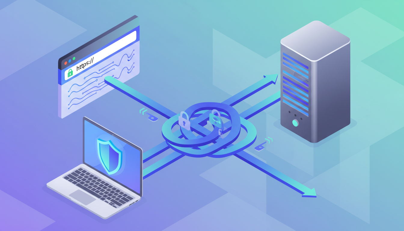 Веб-сайт с SSL-сертификатом и шифрованием данных
